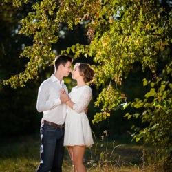 fotografie de logodna in natura cu Alina si Relu