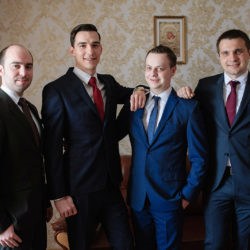 fotografie de grup, pregatiri de nunta