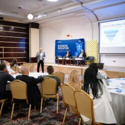 Discuții interactive la conferința Business Evolution